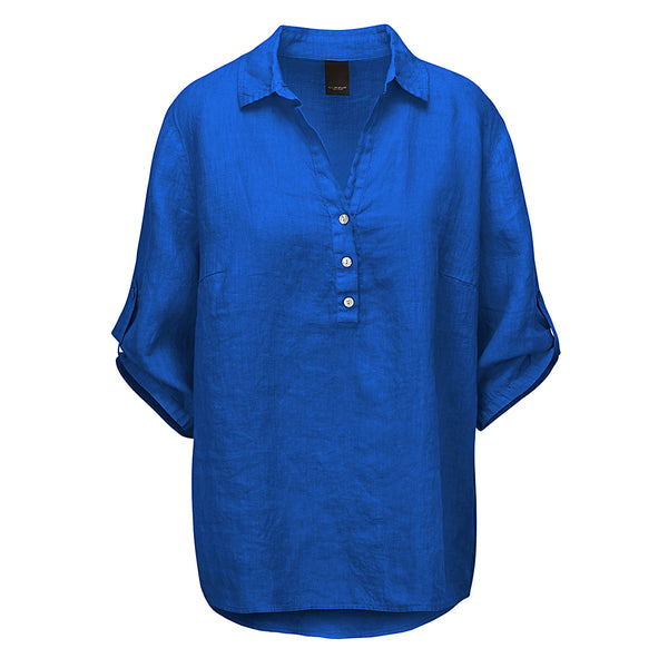 LUXZUZ // ONE TWO Siwaia Blouse Blouse 558 Dazzling Blue